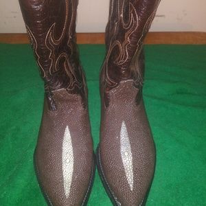 Los Altos stingray cowboy boots